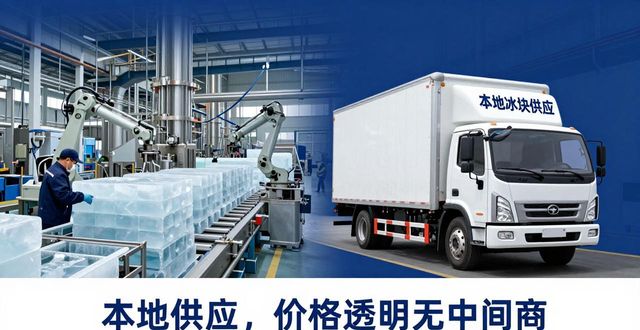 工业冰块选肇庆本地供应，价格透明无中间商